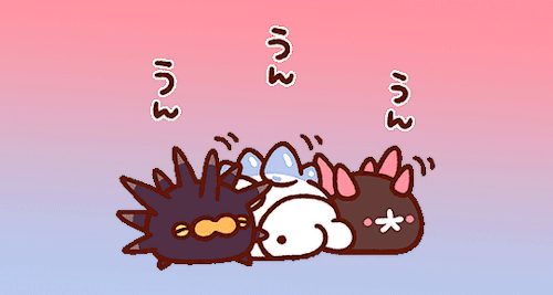 corsolanite:Kanahei × Pokémon Animated Line Stickers (Part I)