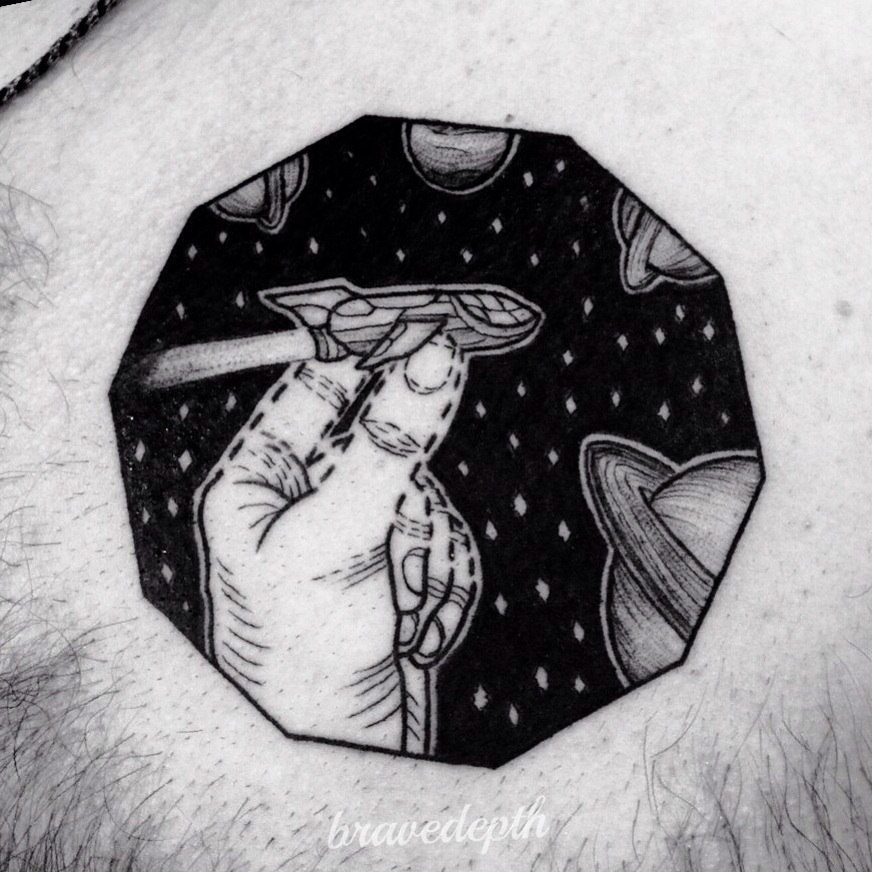 1337tattoos:  Brave Depth
