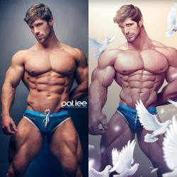 hyper-masculine:    ► HYPER-MASCULINE ♂