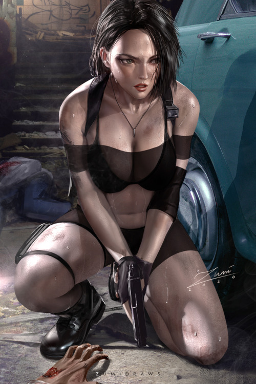 zumidraws: Jill Valentine variant^^ High-res