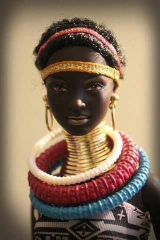 kemetic-dreams:  Afrakan doll