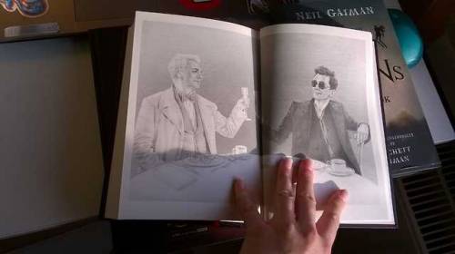 xiala-bexchan:I’m so proud to present my Good Omens collection <3 The artstyle in the illustrated