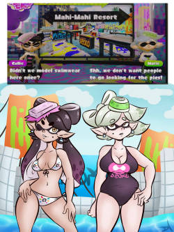 clxcool:  dullvivid:  Callie and Marie wearing