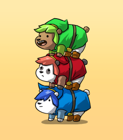 bquanchi:  Totem Time Bear Stack