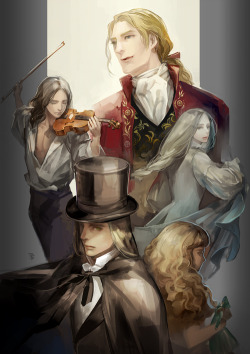 vipadafai:  Lestat, Gabrielle, Nicolas, Claudia, Louis from “The Vampire Lestat”