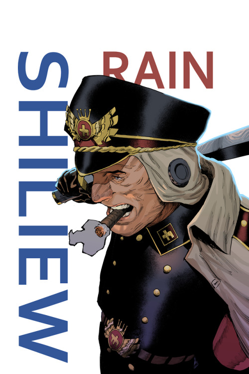 Shiliew of the rain. Love that character‘s design.