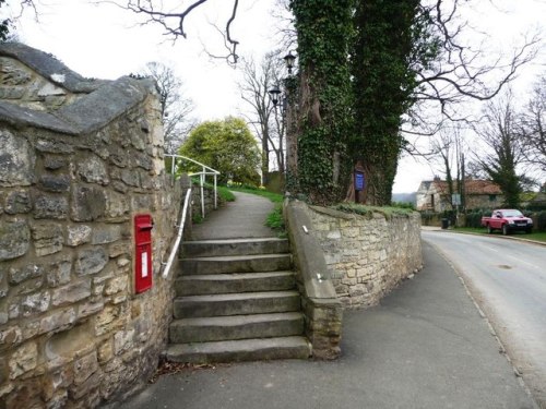 Churchyard steps, Ledsham, West Yorkshire