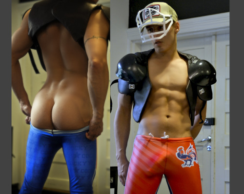 jockbrad:  All things sports gear … swimmers, wrestlers, football players, jockstraps, speedos and spandex!  http://jockbrad.tumblr.com/