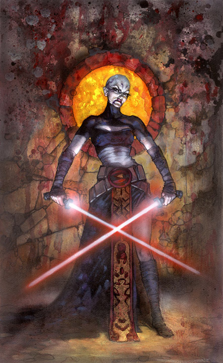 alwaysstarwars:  Gorgeous artwork by Terese Nielsen (Part 1 of 2)