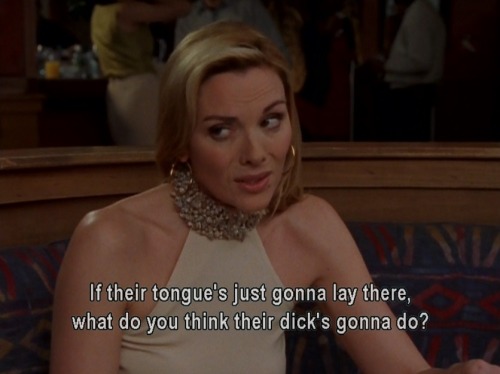 sexandmanhattan:Se03 Ep05  So true ^_^