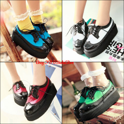 kitkatswishlist:  oxfords flat creepers is แ.99 Free shipping is แ.99 