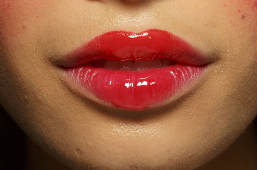mariacarlanaked: makeup @ vivienne westwood, s/s 15