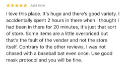 froody:froody:cptkitten:froody:froody:THE PROPRIETOR OF MY LOCAL ANTIQUE MALL IS THREATENING MASKLESS PEOPLE WITH A BASEBALL BAT, MY FUCKING KINGreview I just left after buying 贶 worth of records there :)op where is the storethe AntiQue mallviolence