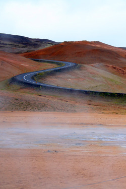 travelingcolors:  Lonesome Road near Akureyri | Iceland (by Juergen