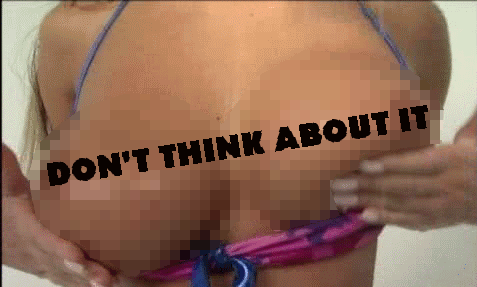 Don’t even think about seeing her uncensored tits. You don’t deserve it. 