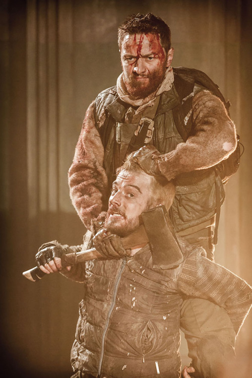 James McAvoy in Macbeth, Trafalgar Studios by Johan Persson