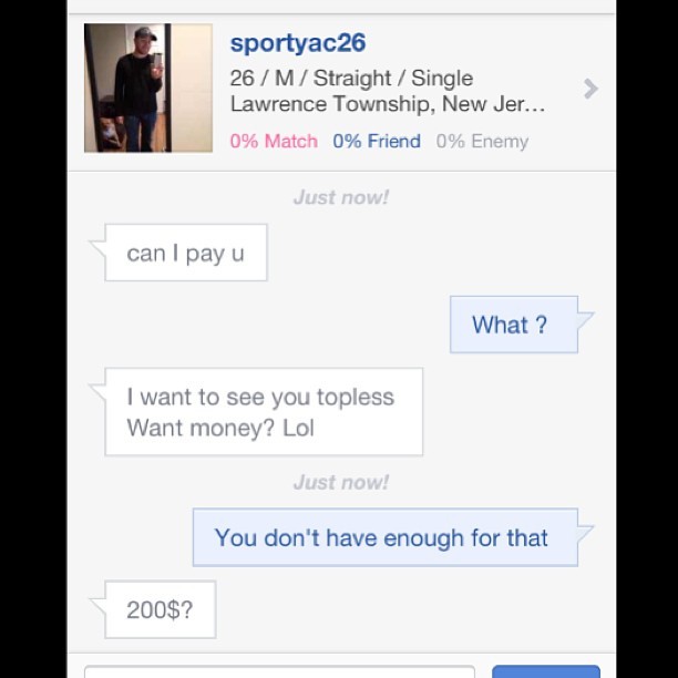 I need some @vaginaflower powers for that. #okcupid #thisiswhyistayawayfromeveryone