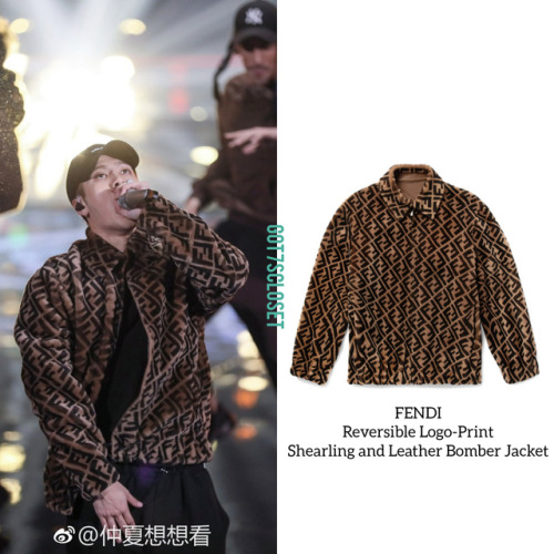 Jackson wearing FENDI 