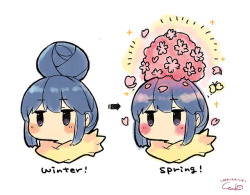 yasukowl:ゆるキャン△◆しまりん（お団子について）
