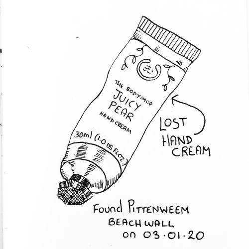 100 Lost Things 2020 - 1: HandcreamLooking for the lost <3 