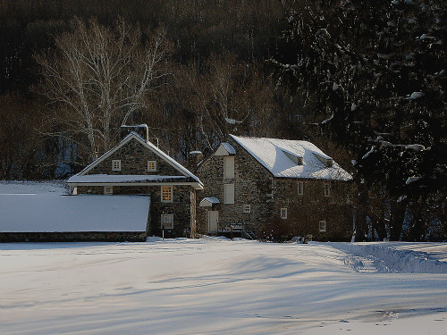 Andrew Wyeth Estate In Winter -  Gordon BeckAmericanPhotography