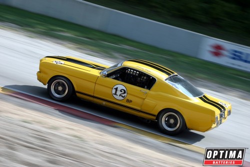 optimabatteries:  Johnny Safro’s 1965 Ford Mustang Fastback at the 2005 SVRA races at Road America