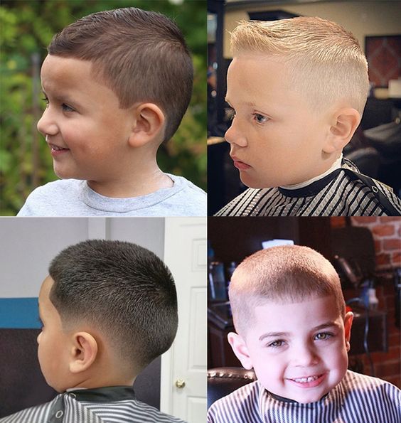 Black Kids Haircut — Boys Fade Hair Cut