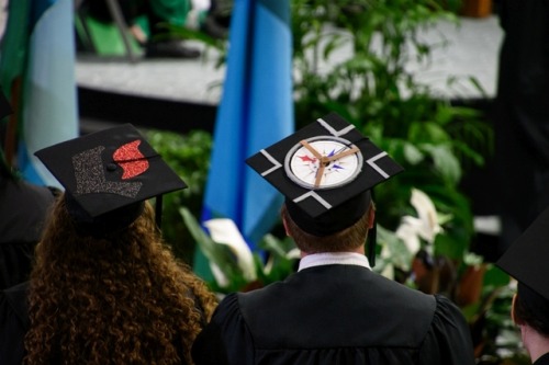 Graduation caps, UW-Parkside Class of 2017