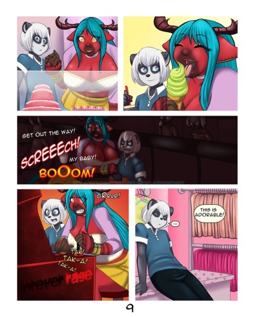 deadddeviant: Strange Kind of Love via LavenderPandy (source: X )Female Dragon x Male Panda