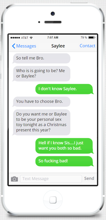 incexting1: Which Do You Choose? (Continuation, 2015)An old Christmas Incext from 2015, where I cont