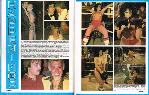 Cinema-X magazine, February 1981 porn pictures