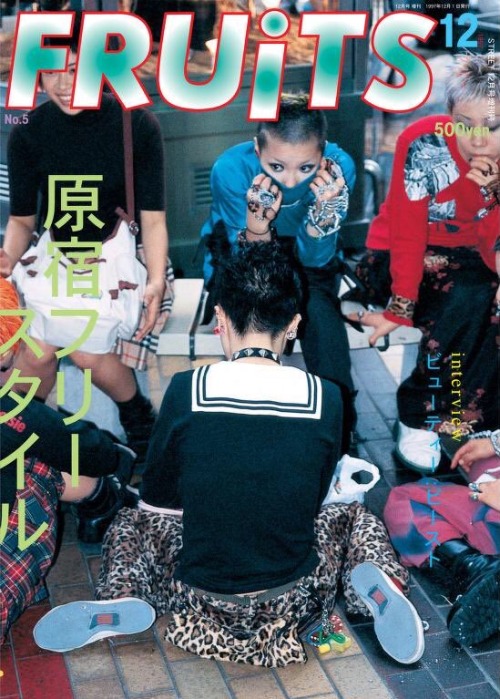 FRUiTS Magazine: Harajuku District Fashion Photographed By: Shoichi Aoki 