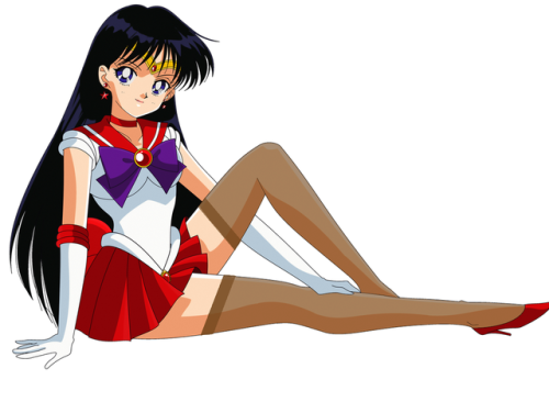 My favorite sailor scout and anime character of all time. My anime waifu Sailor Mars / Rei Hino. <