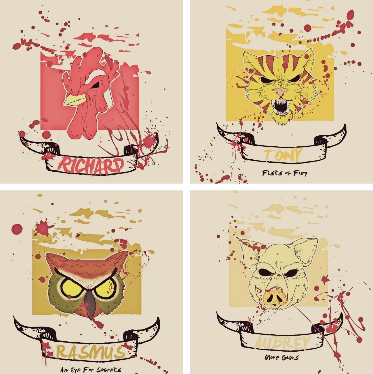 le-etruzka-fanart:  NEW - Hotline Miami “Choose one &amp; PLAY”  Visit my