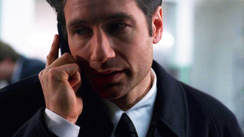 country3living: mappingthexfiles: How I picture Skinner every time Mulder calls. I’m rolling on the 