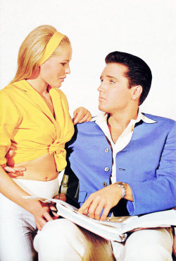 heartburnmotel:  Elvis and Ursula Andress