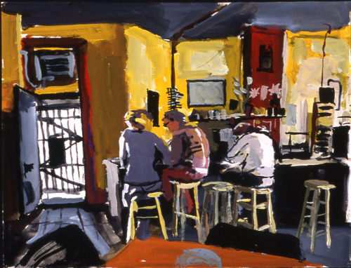 Jinx One By Chicago artist Dmitry Samarov. Taken from his 2010 blog post on coffee shops, a post tha