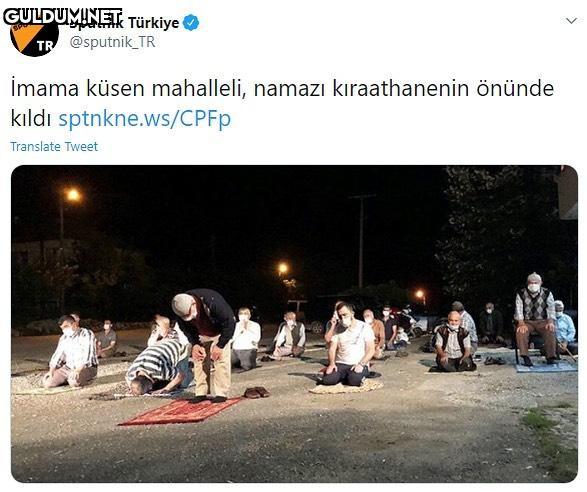 namazı kıldıran arkadaş...