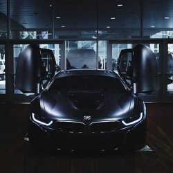 themanliness:  Blacked Out BMW i8!⚫ What