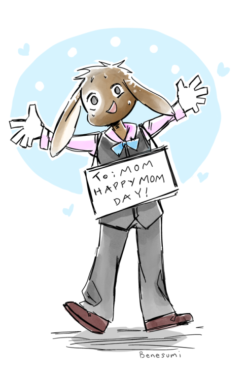 Happy Mother’s Day, everyone! Considering gifting yourself this year! ko-fi.com/benesumi