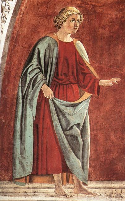 Prophet, 1466, Piero della FrancescaMedium: fresco,wall