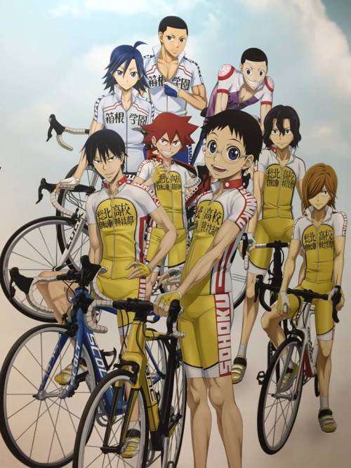 From Yowamushi Pedal GO Round in Maruei (August 11th - 16th 2016)! @nekoneko0_0