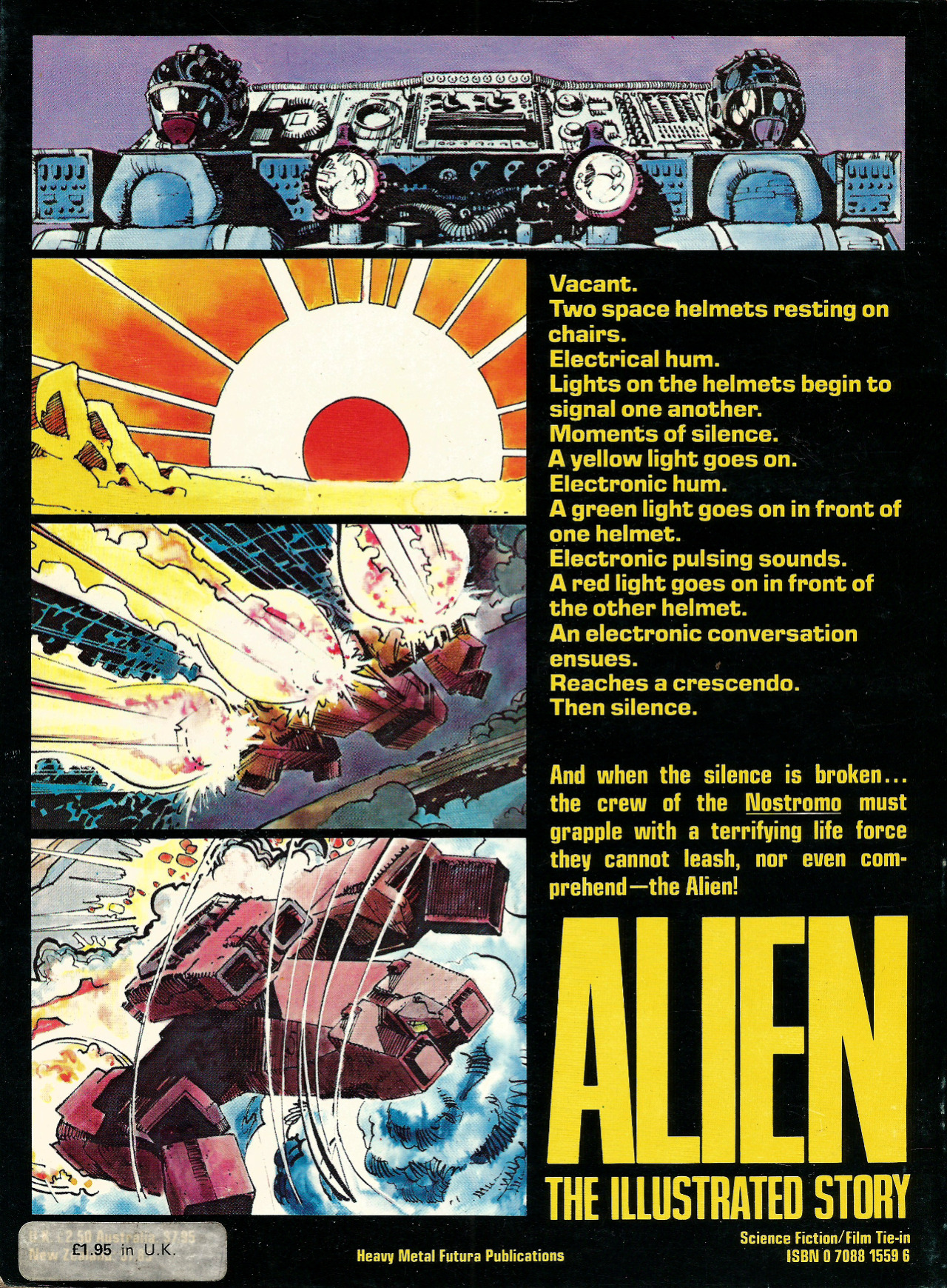 Alien: The Illustrated Story, by Archie Goodwin and Walter Simonson (Futura, 1979).From