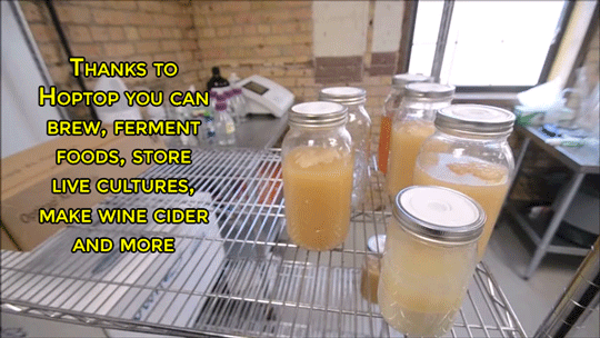 sizvideos:  HOPTOP is a low profile, easy-to-use and easy-to-clean airlock for mason