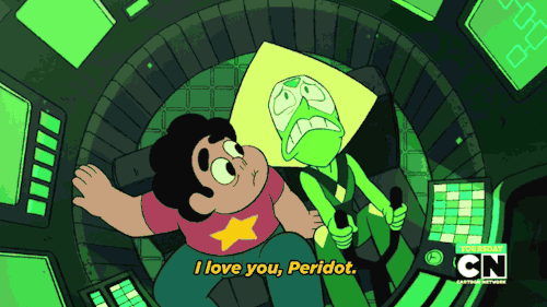 allthingsstevenuniverse: predominantlynormal: Okay but this scene is so important Peridot, who&rsquo