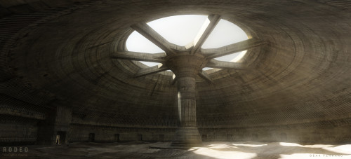 Deak Ferrand, Arrakis botanical testing station designs. Concept art for Denis Villeneuve’s Dune (20