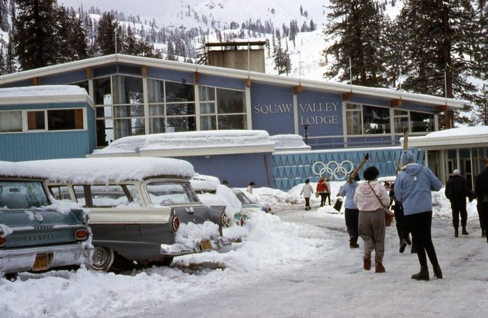 mybelair62:  Squaw Valley Parking Lot 