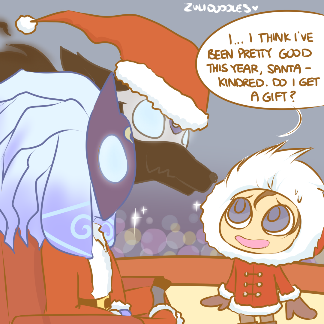 zulidoodles: [[They volunteered to be Santa this year. They are now banned from being