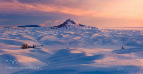 Palouse Winter Sunset by phillips_chip