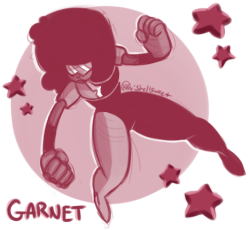 shellsweet:  I can’t sleep, so I drew Garnet~!